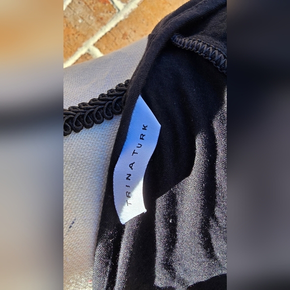 Trina Turk Open Back Mini Black - Picture 12 of 14